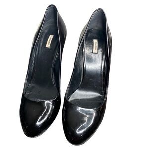 Miu Miu High Heels Patent Leather Pumps Size 38